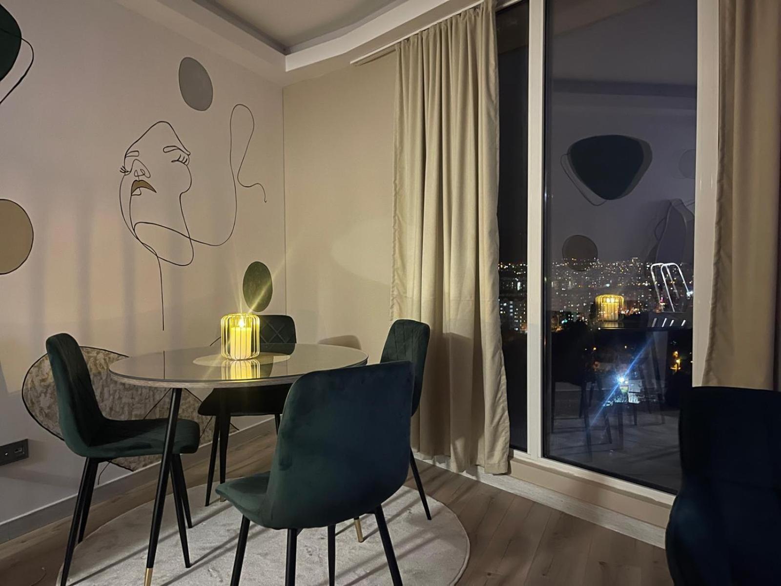 Appartement Sky Lux Point à Skopje Extérieur photo